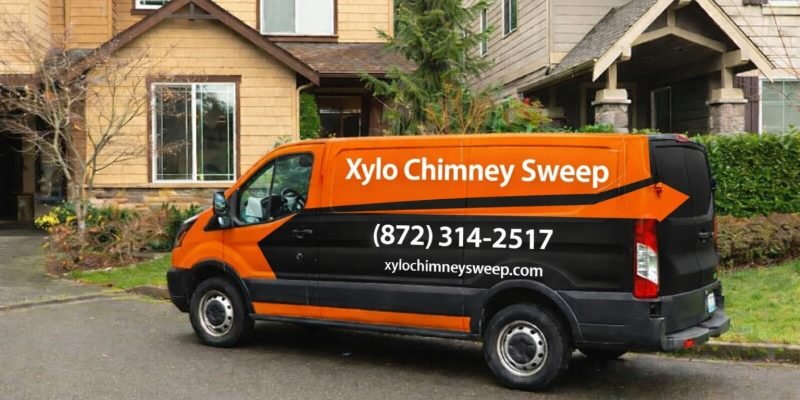 Our Vehicle At The Location